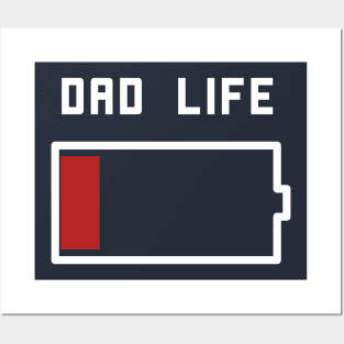 Funny Dad Life Fatherhood T-Shirt Posters and Art